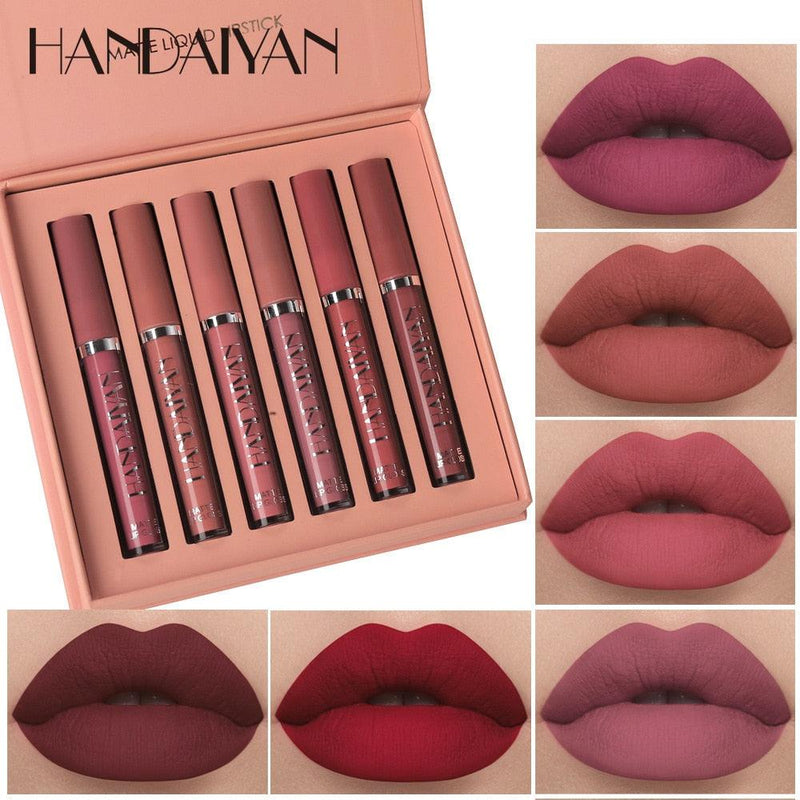Batom Luxuoso Glamour Matte Handaiyan - AmpliShop