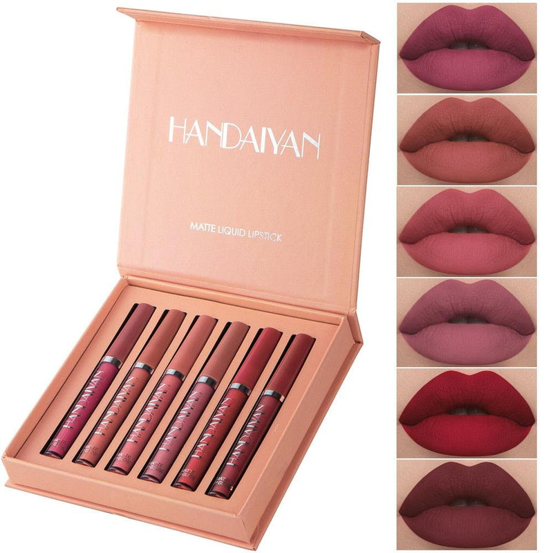 Batom Luxuoso Glamour Matte Handaiyan - AmpliShop